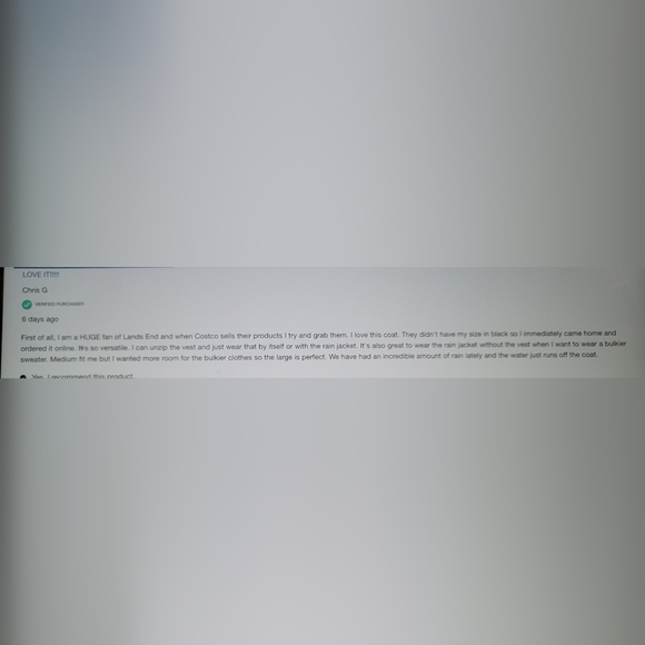 NWT LANDS END 3 in 1 coat/vest burgundy womens small - Picture 14 of 15